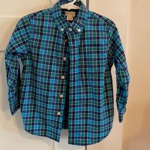 Boys Plaid Button Down Shirt - Crewcuts